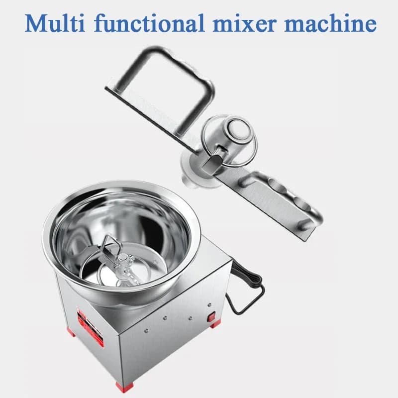 Miscelatori per farina Home Pizza Wake Up Impastatrice Bacino in acciaio inossidabile Impastatrice per pane Macchina per mescolare la pasta alimentare