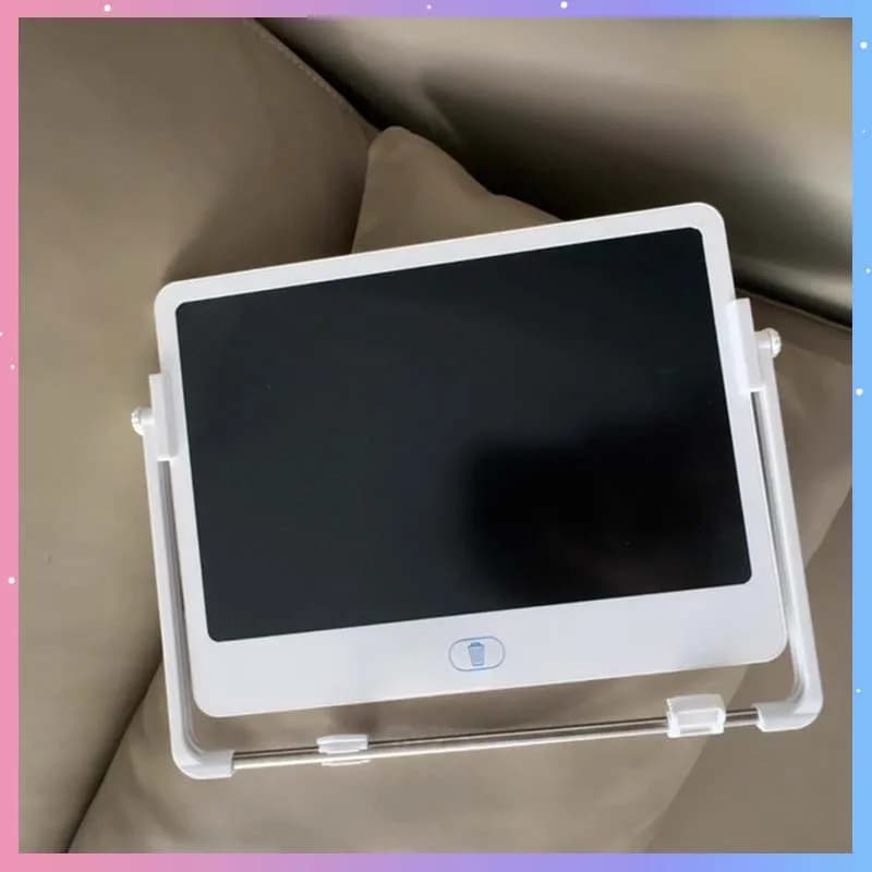 Tavoletta LCD da 11/16 Pollici con Supporto Regolabile, Ampio Schermo Cancellabile, Lavagna Colorata per Disegno e Scrittura, Regalo per Bambini
