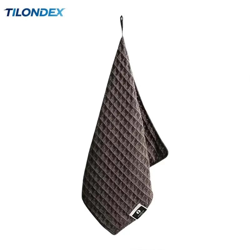 TILONDEX 1/4PCS Microfiber Towels Waffle Weave Coffee Bar Cleaning Cloths