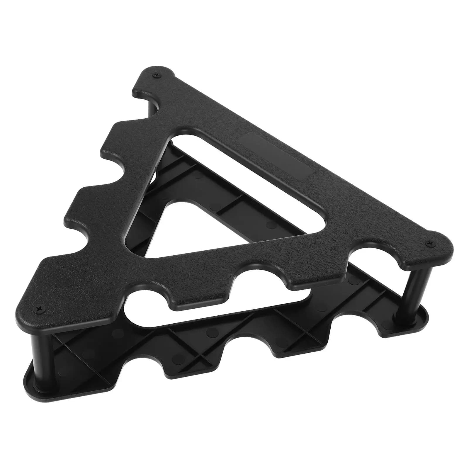 Porta Manubri a 3 Livelli, Attrezzatura da Palestra Domestica Salvaspazio, Supporto Robusto per Pesi, Organizzatore Fitness per Kettlebell e Bilancieri