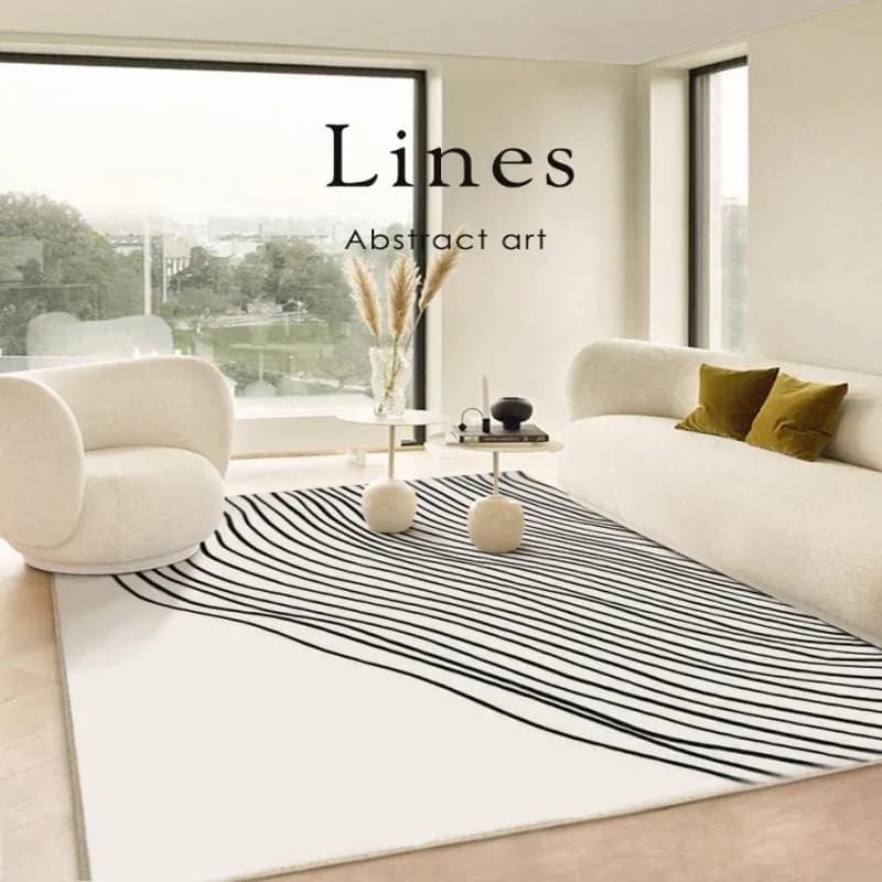Modern and minimalist carpet s for bedroom lightweight luxury carpet large size living room decoration living room carpets non-slip mat