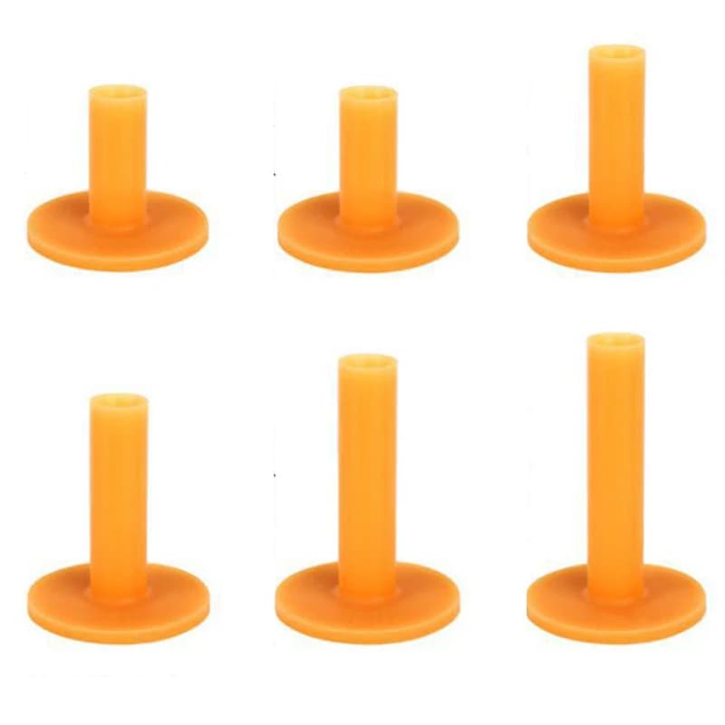 5 pezzi/set porta palline da golf in gomma per allenamento pratica tendine di bue