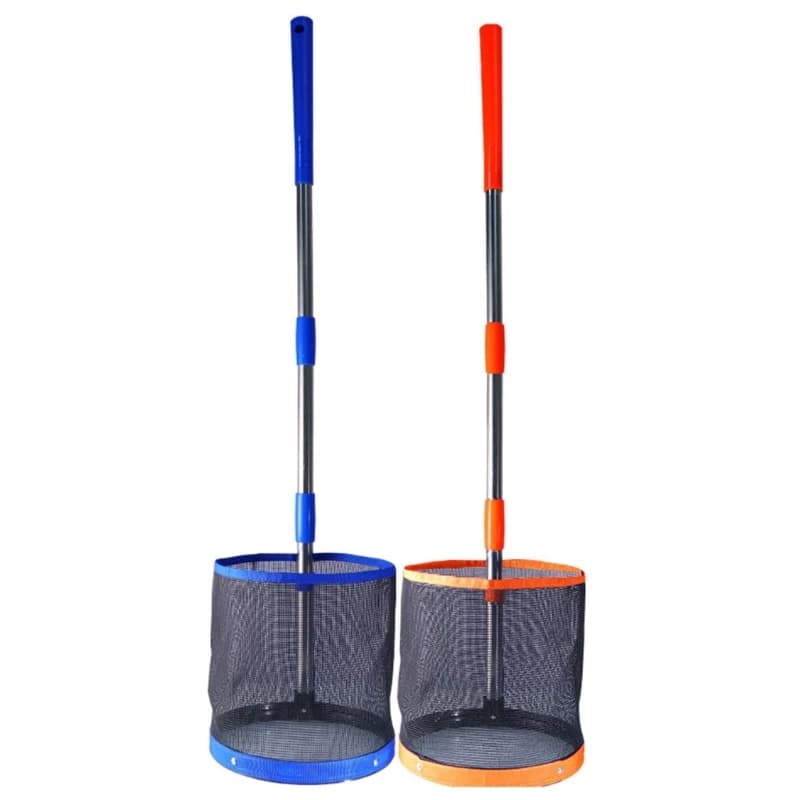Q39E Table Tennis Balls Pickers Bucket Retrievers Pick Up Net PingPong Pickers