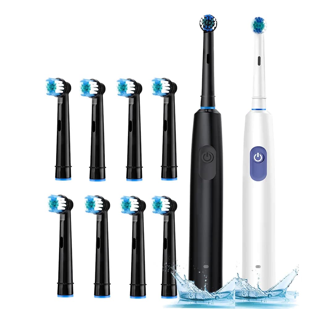 5 mode electric toothbrush 8 spare heads for toothbrush Ultrasonic teeth cleaning for adults USB Charging Waterproof