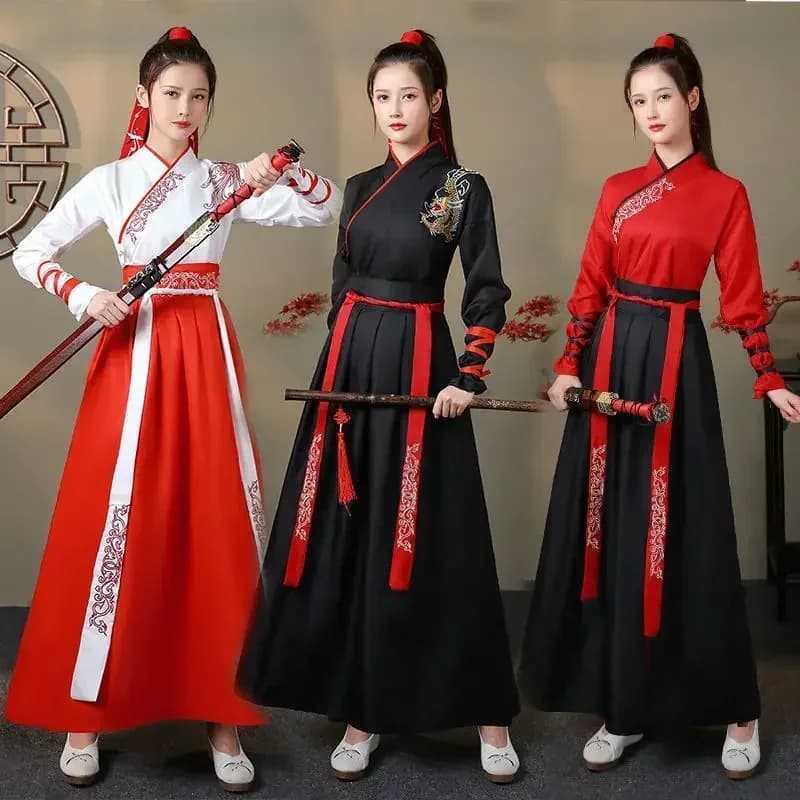 Women's traditional costumes, ancient Chinese clothes, high-end, young masters, spring and autumn
