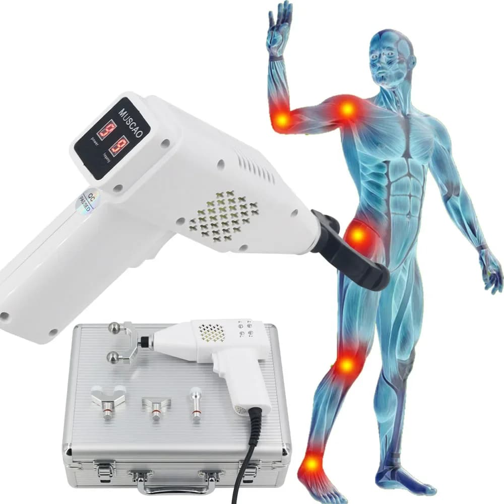 Electric Tool for Chiropractics, Vertebral Column Correction Gun, 900N Impulse Massage for Spalle and Back, Therapy and Health Care