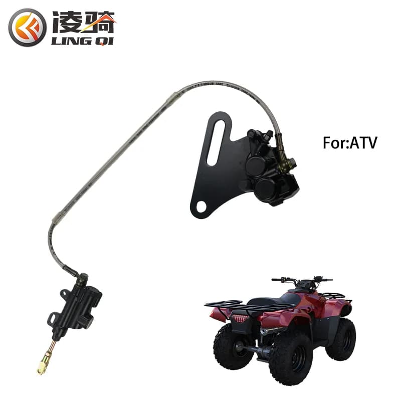 LINGQI Leva Freno Anteriore Cilindro Maestro Pompa Pinza di Montaggio per ATV Quad Buggy Dirt Pit Bike Off Road 110cc 150cc 250cc