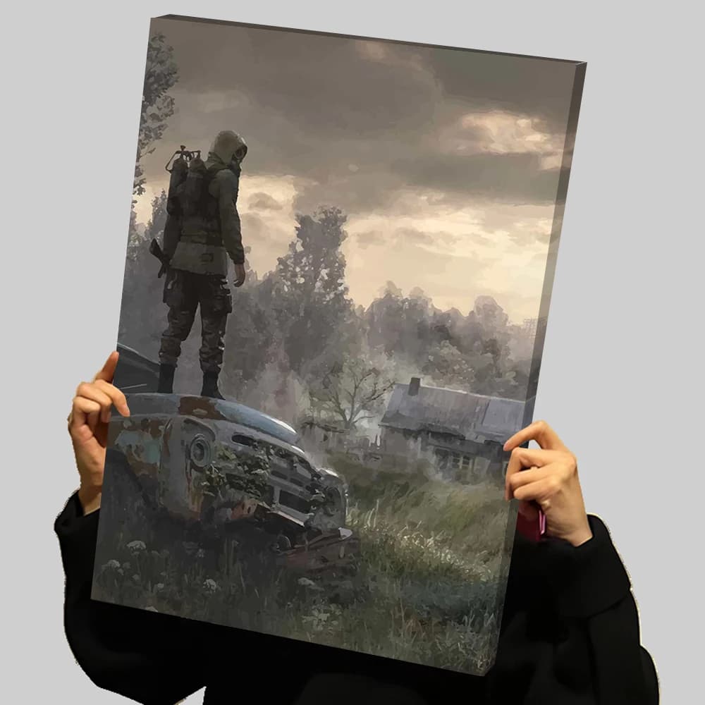 STALKER Halloween Horror Prints Poster Custom Canvas Painting Wall Art Room Ornaments Interior Decoration Gaming Wand Deko Home