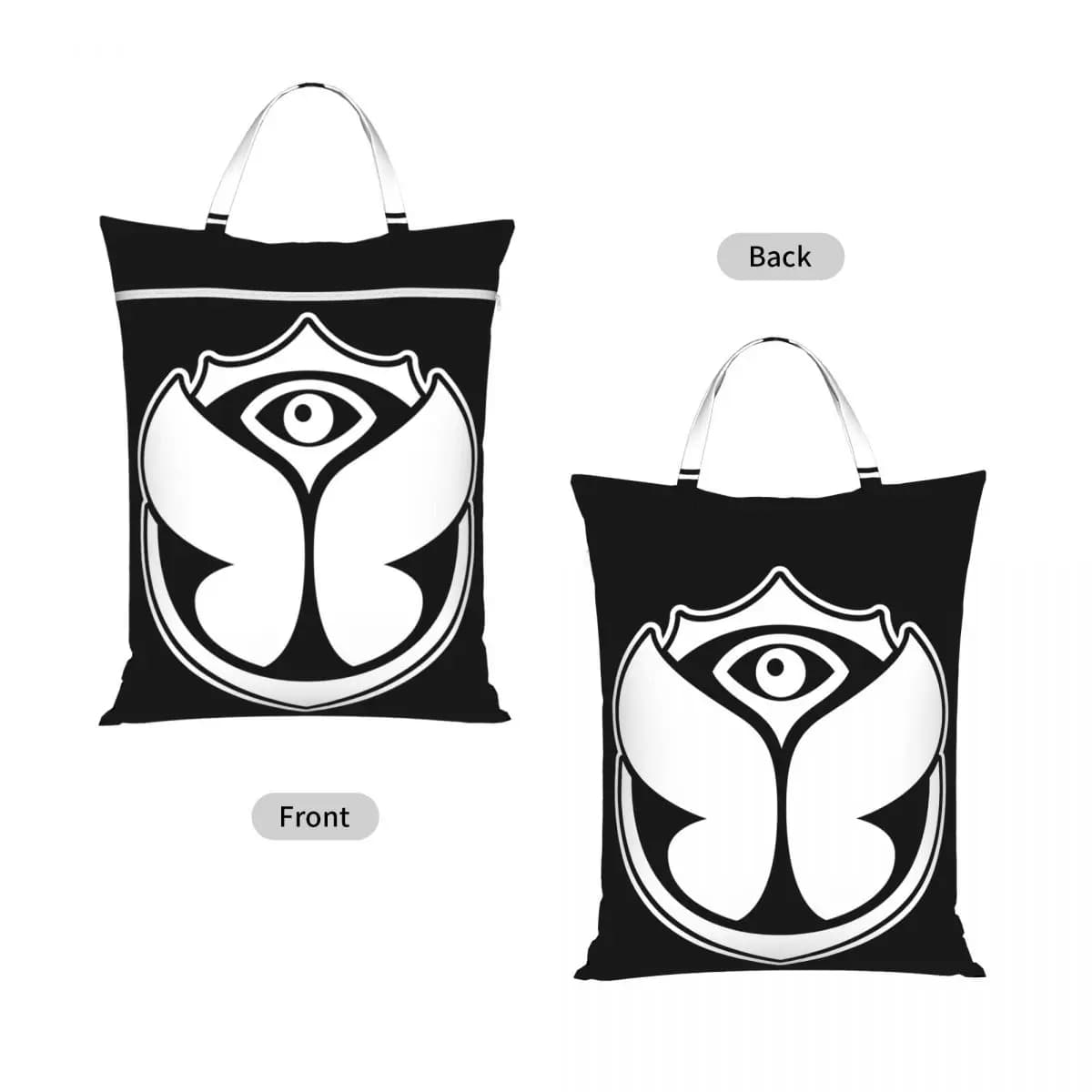 Tomorrowland Belgian Electronic Dance Music Festival Travel Laundry Bag Reusable Dirty Clothes Pouch Gym Yoga Washing Basket