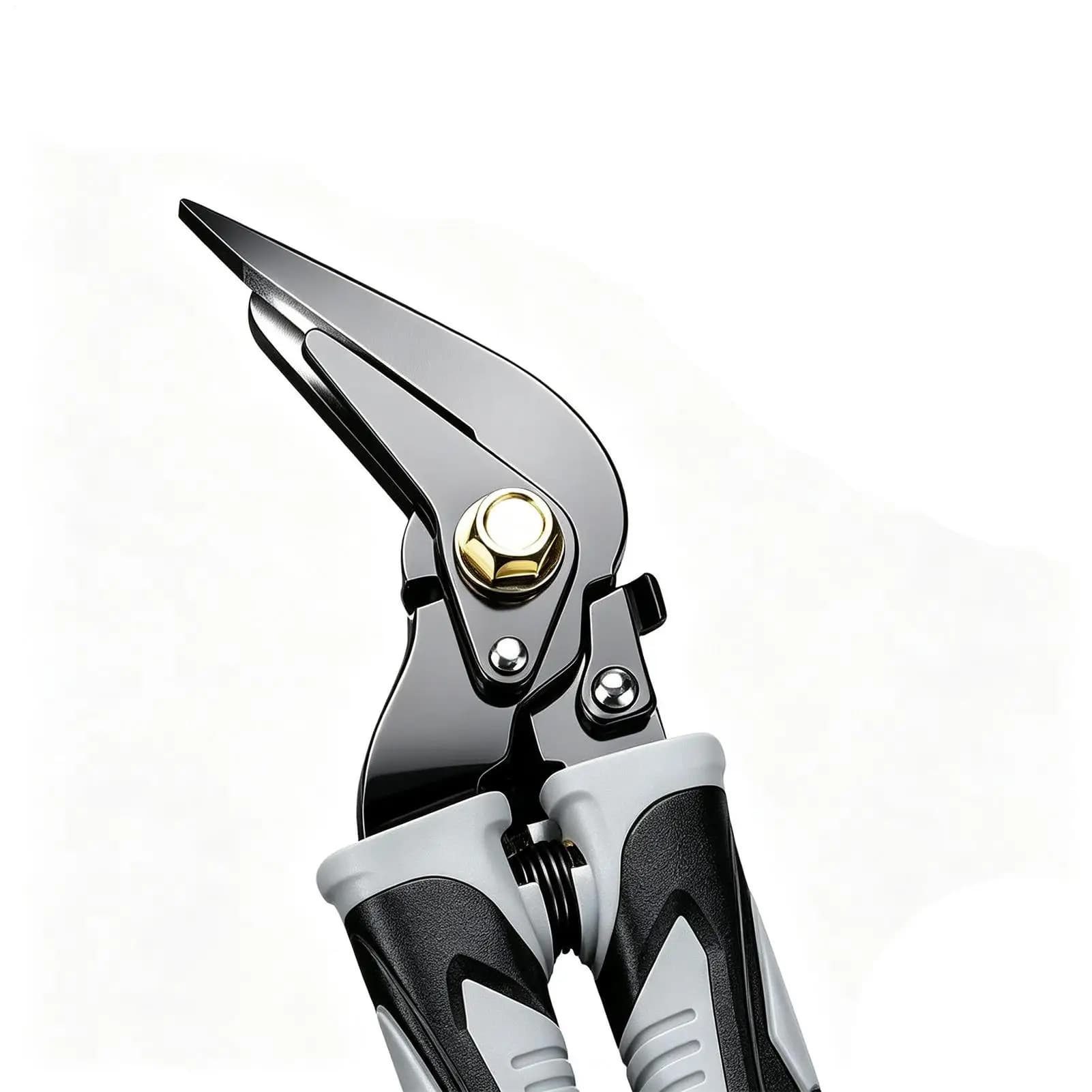 Metal Cutter Heavy Duty Non-Slip Ergonomic Grip Long-Lasting Scissor Heavy Duty Shears For Aluminum Gutter PVC Stainless Steel