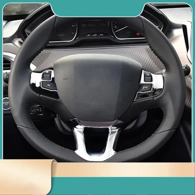 3 pcs/set Car Flyer Decoration Trim Cover Sticker Size For 2008 208 308 2014-2018- N31R