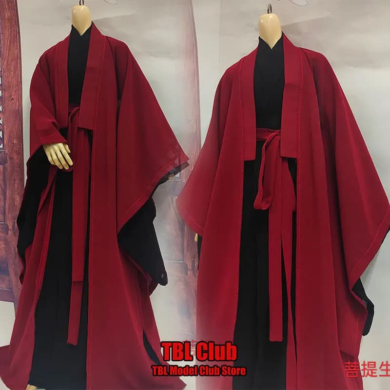In Magazzino 1/6 Bilancia Soldato Maschio Cinese Antico Cavaliere Scholar Lace Up Intrattenimento Musiche E Canzoni Veste Per 12 pollici Action Figure bambola