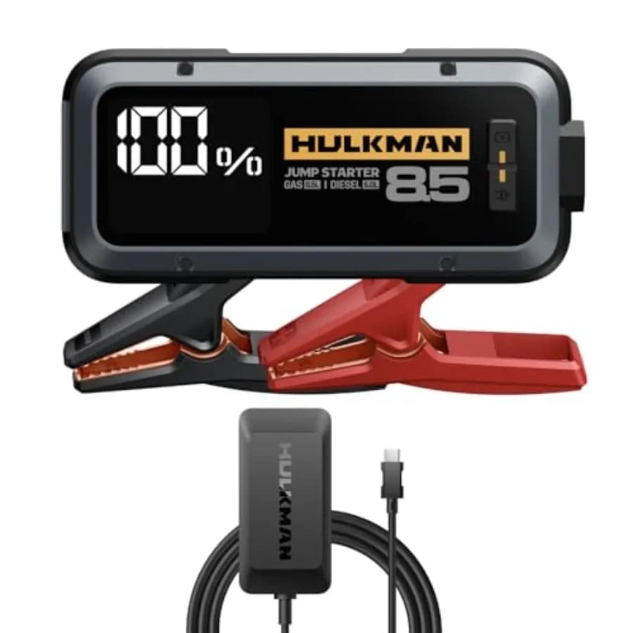 Avviatore di Emergenza Portatile Alpha85 con Caricatore da Muro da 65W