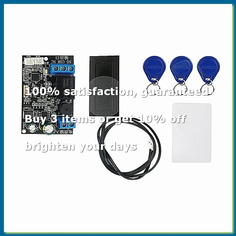 Mobile Phone NFC Control Board Fingerprint IC Card DIY Relay Module 13.56Mhz Access Control Card Controller, IC+NFC