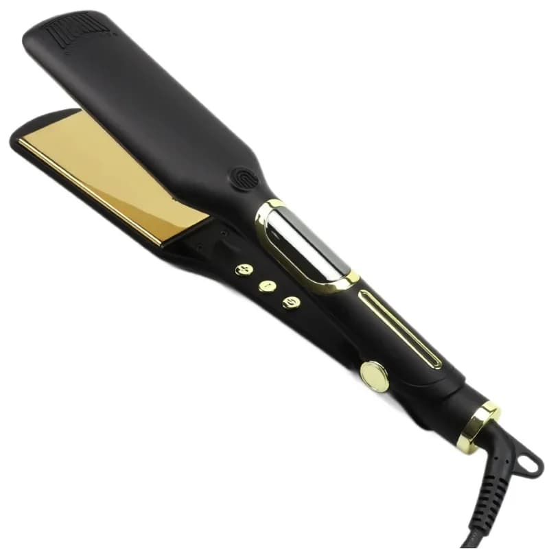 Piastra per Capelli Professionale Best Seller con Display LCD Digitale, Clip Lisciante Ionica che Non Danneggia i Capelli, Ideale per Salone