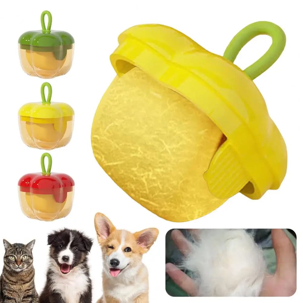 Mini Lint Roller Reusable Lint Roller Mini Fruit Shaped Lint Roller Portable Reusable Hair Remover Washable Sticky for Clothes