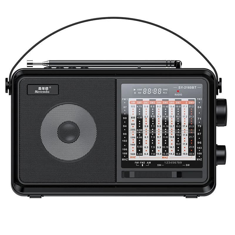 2160BT high-power high-end radio multi-band vecchio stile plug-in card USB flash drive Bluetooth ricarica desktop