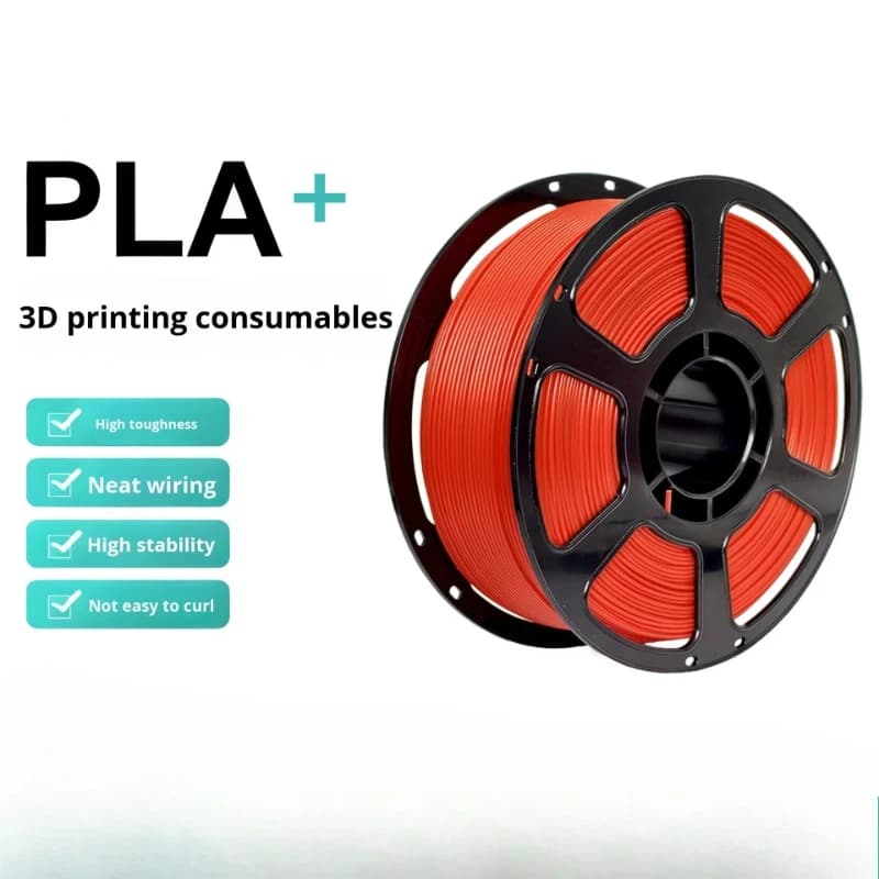 PLA+ 3D Printer Filament 1.75mm 1kg Single Color 3D Filament 3D Printer Supplies Pla Dark Chili Red