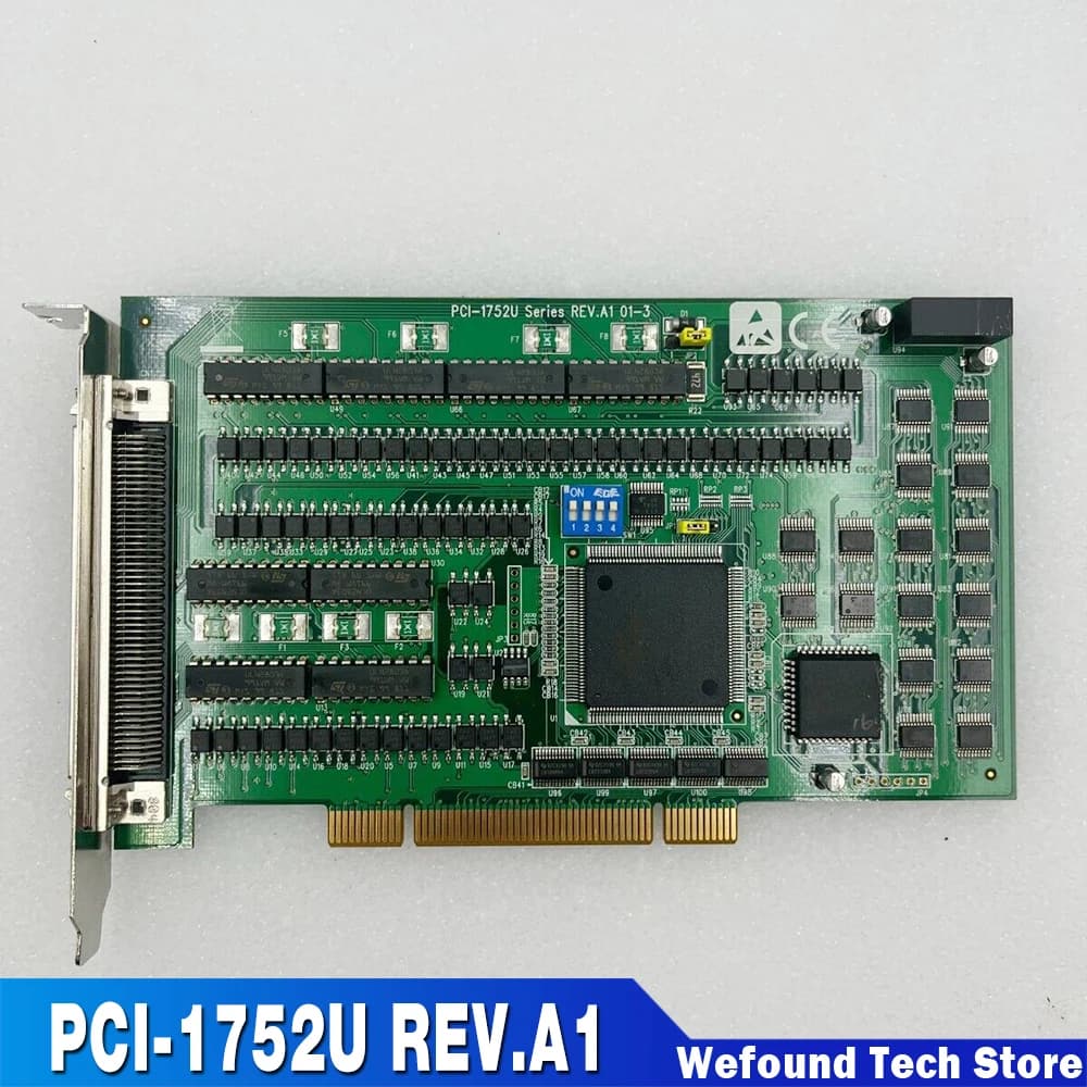 Scheda di acquisizione HD PCI-1752U REV.A1 con protezione isolata a 64 canali e uscita digitale PCI-1752