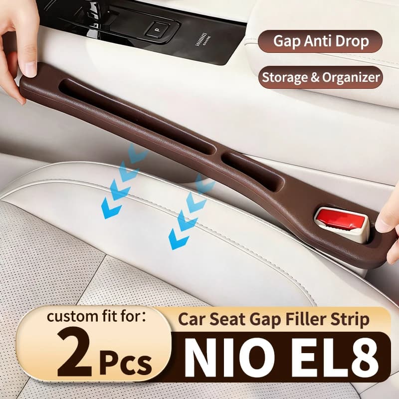 Custom Fit For NIO EL8 Seat Gap Filler Suitable For Cars Practical Car Storage Accessory Side Crevice Organizer Expand Interior