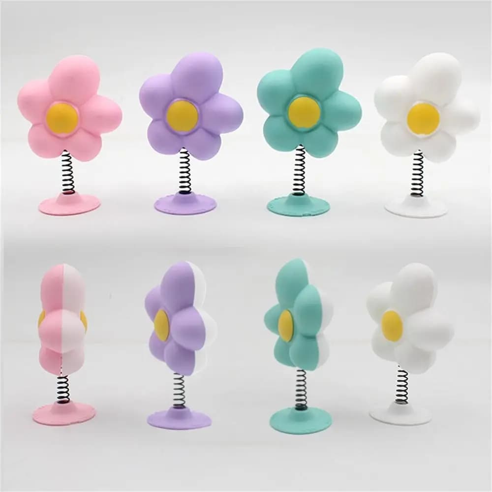 Motorcycle Bike Helmets Shaking Small Flowers Guide Styling Sun Flower Decoration helmet Universal accessories for women's helmet