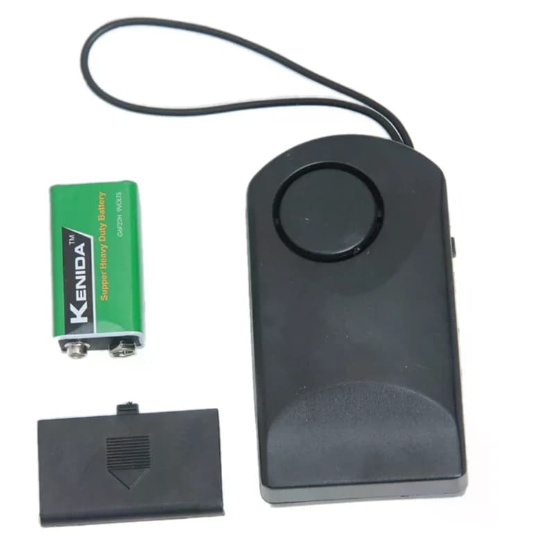 120 Sensore tattile wireless Allarme di sicurezza Maniglia per porta forte Avviso ingresso Antifurto