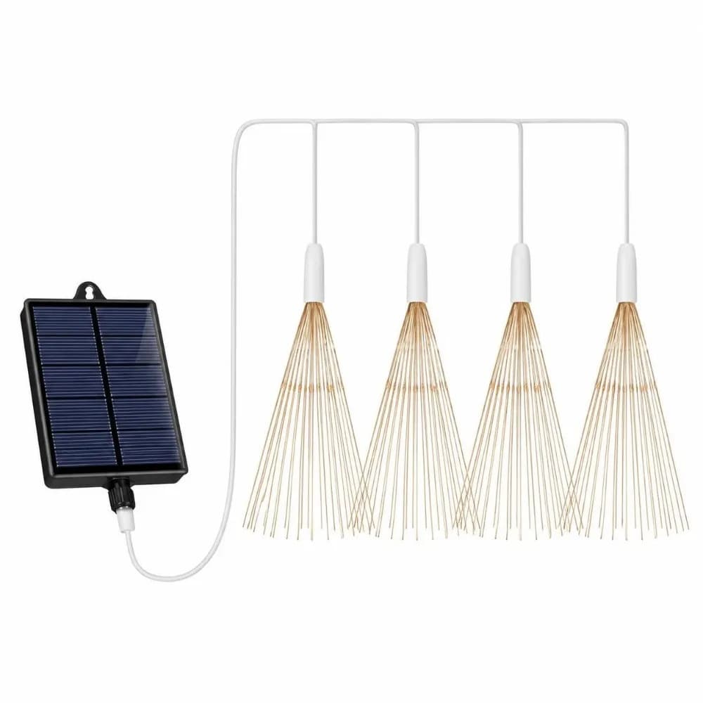 360 LED Solar Light Decoration Light String Lights Hanging Fairy Lights Starburst Waterproof Solar Flashing Lights