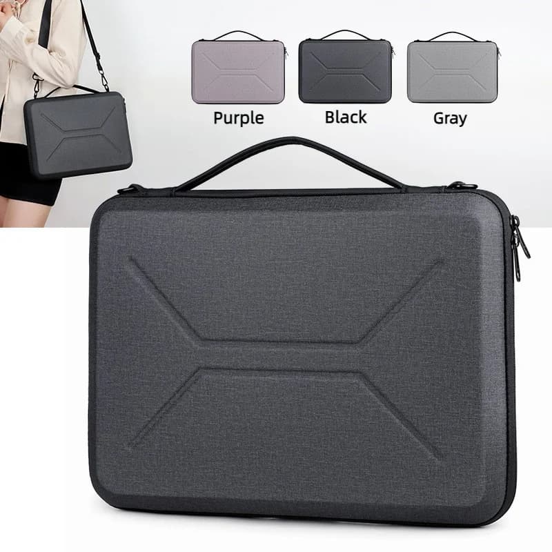 Hard Shell Single-shoulder Laptop Sleeve 14inch Protective Case Macbook Pro 13.3 Air 13.6 M3 Huawei Lenovo Xiaoxin 15-15.6 Men