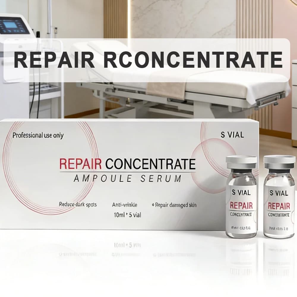 Siero Coreano Professionale 10ml con Acido Ialuronico Puro, Booster per la Pelle, Trattamento Viso Idratante e Schiarente