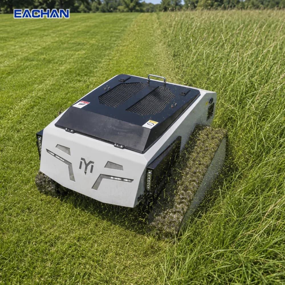 Remote Control Crawler Lawn Mower Customizable CE EPA Euro 5 Tracked Lawn Mower Orchard Farm Garden Hillside Grass Mower
