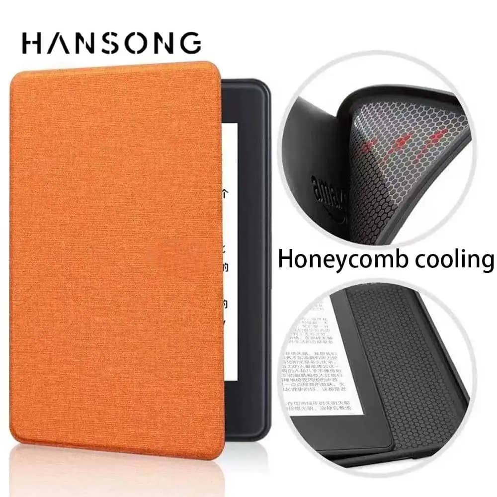 Fonda per 2022 C2V2L3 Kindle Custodia per Kindle Back Modello DP75SDI PQ94WIF J9G29R M2L3EK M2L4EK Custodia protettiva Flip E-book Cover