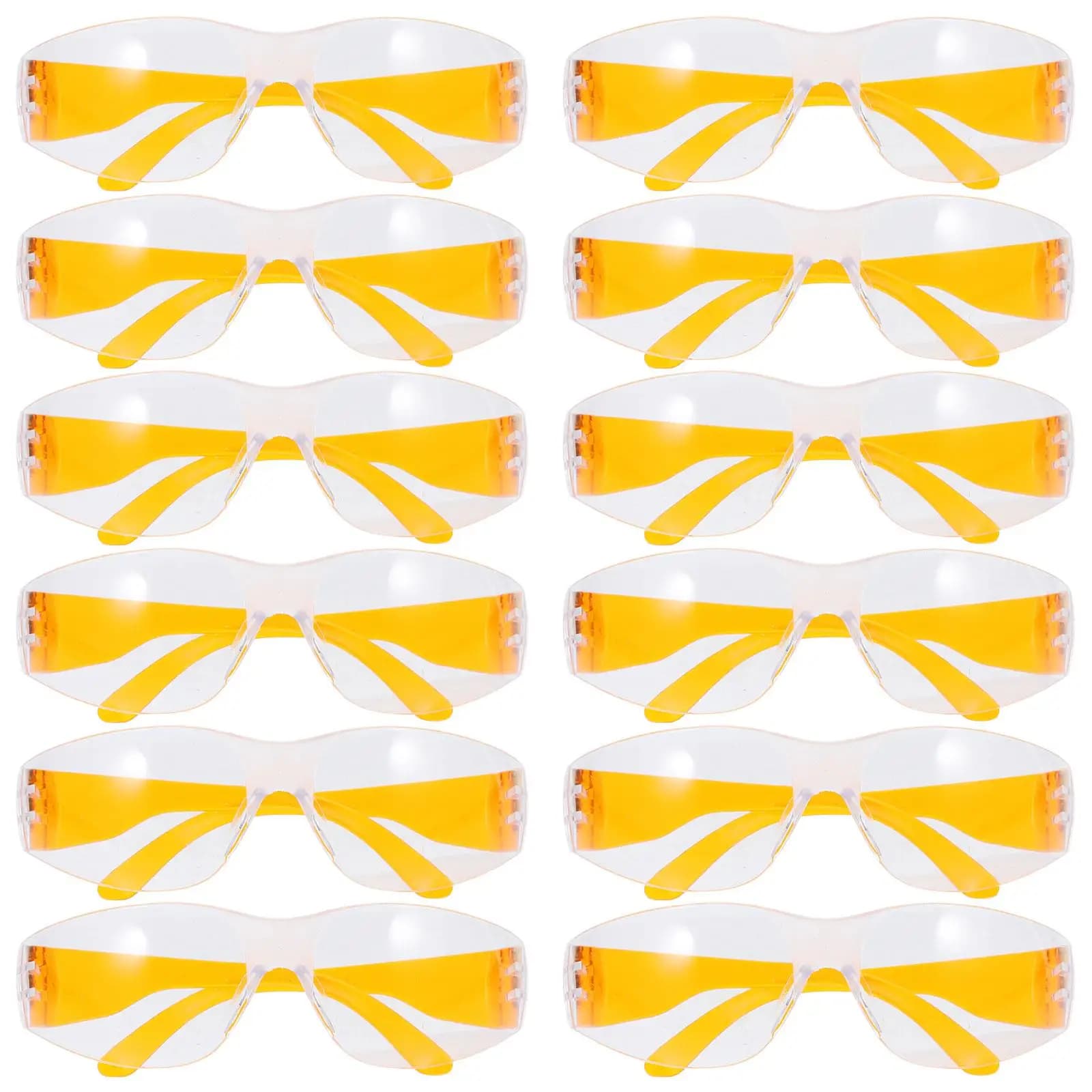 12 pcs safety glasses for kids glasses protective glasses waterproof swimming universal lab accessory for Computer