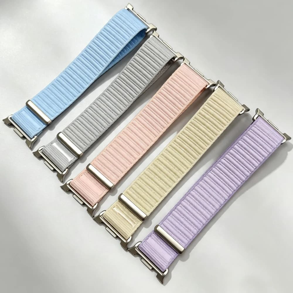 For Samsung Galaxy Watch 9 8 Strap 40mm 44mm Nylon correa Pulseira Braided Loop Band for Galaxy Watch8 classic 46mm Soft Bracele