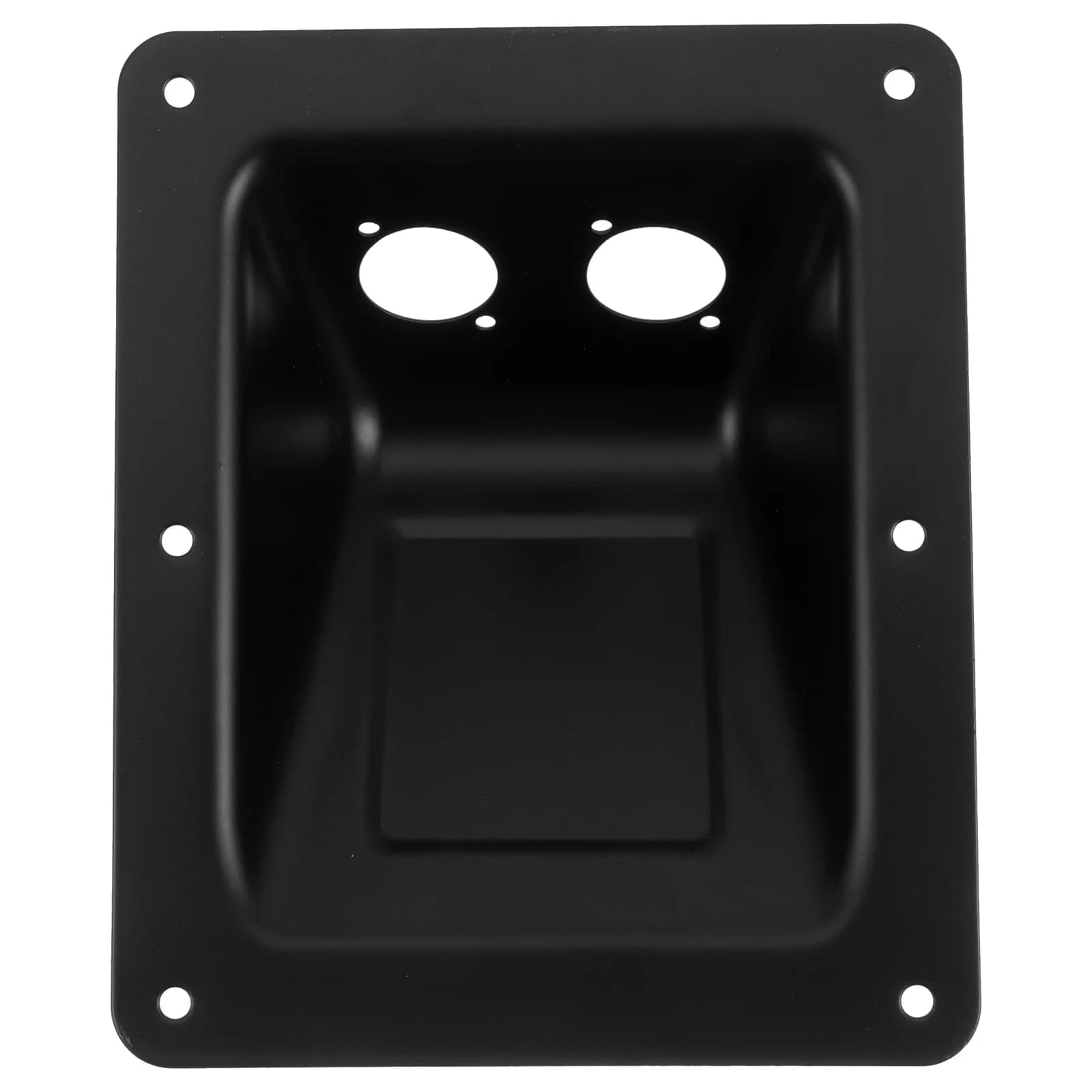 Scatola di giunzione in ferro per altoparlante 141x170mm Connettore base quadrata Terminali per cavi audio Accessorio per altoparlante Attrezzatura audio da palcoscenico