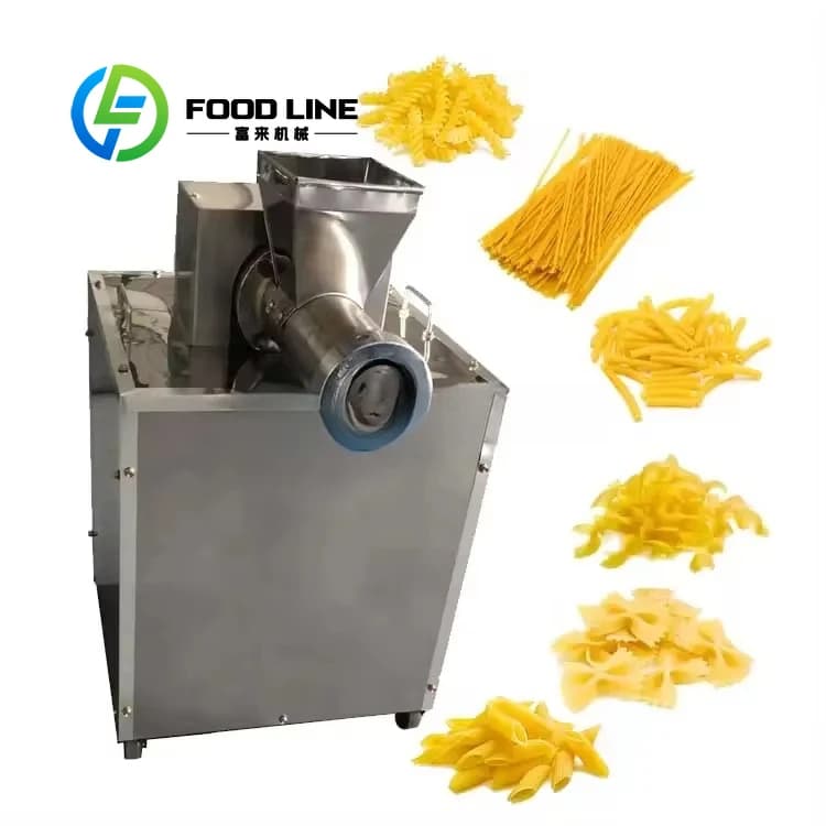 Macchina Elettrica ad Alta Efficienza per Pasta e Maccheroni, Uso Domestico con Motore Centrale e Componenti dello Stampo