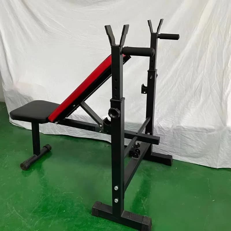Panca Compatto Pieghevole per Sollevamento Pesi Domestico, Ideale per Sit-up, Panca Piana e Allenamento con Manubri - Offerta Imperdibile