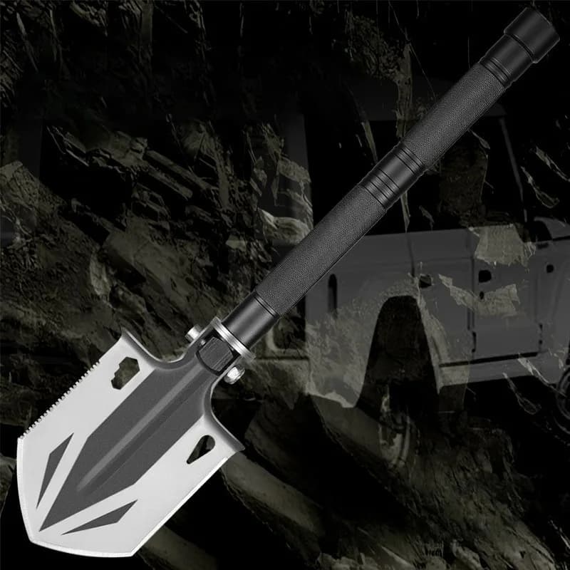 Multi-functional Carbon Steel Shovel Lightweight Splitable Survival Portable Naturehike Outdoor Tools Easy Carry Camping Hiking