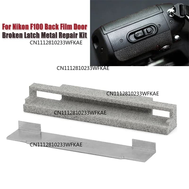 Back Film Door Broken Latch Metal Repair Kit For Nikon F100 Camera Film SLR