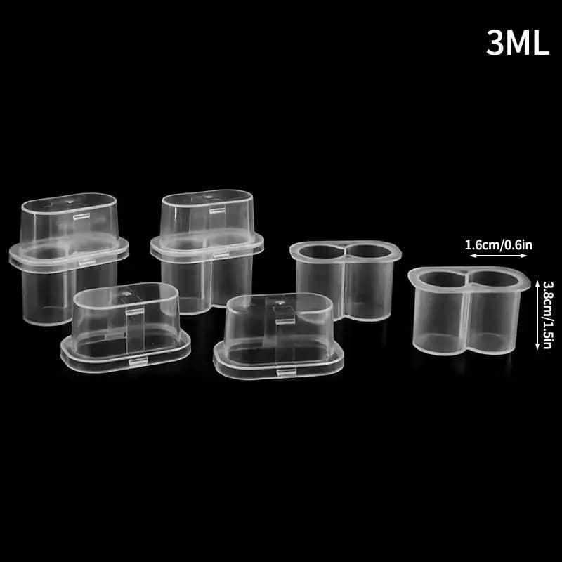 【HB】Contenitore per Peptidi da 3ML, Scatola per Mini Fiale, Custodia per Fiale da 3ml, Contenitore per Peptidi