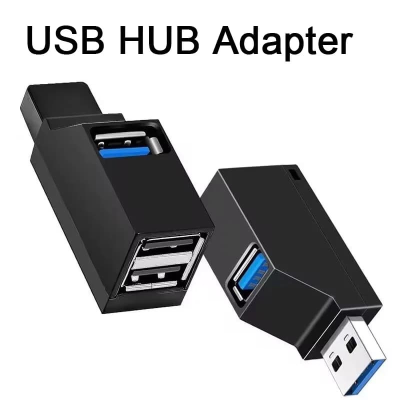 USB Multi Port Hub USB 3.0 HUB Adapter Extender Mini Splitter Box 1 to 3 Ports High Speed USB 2.0 For PC Laptop Disk Card Reader