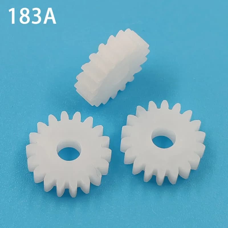 183A 0.5M Ingranaggio Sottile di Plastica 18 Denti OD = 10MM Stretto per 3mm Albero Motore Raccordo UAV Modello Giocattolo Accessori 18T