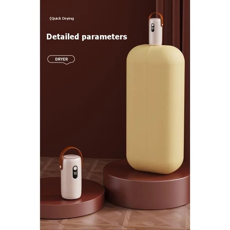 UNCL for Foldable Foldable Smart Drying Machine Quick-Drying Portable For Kids Clothing European Plug For Travel