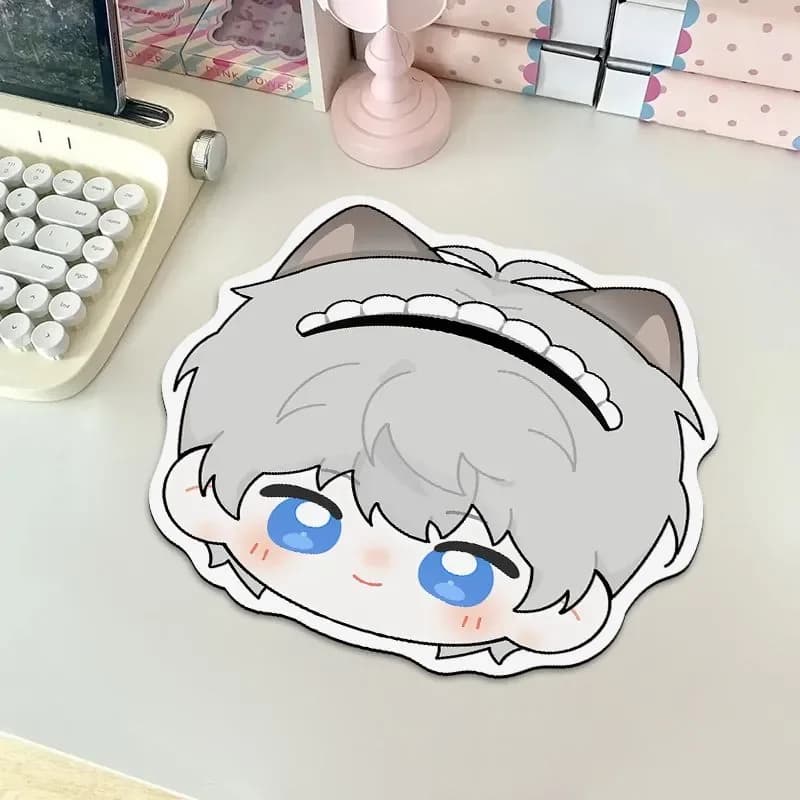 Zeta Anime Cartoon 3D morbido gel di silice mouse pad poggiapolsi tastiera cosplay desktop tappetino mascotte studente accessorio fan regalo