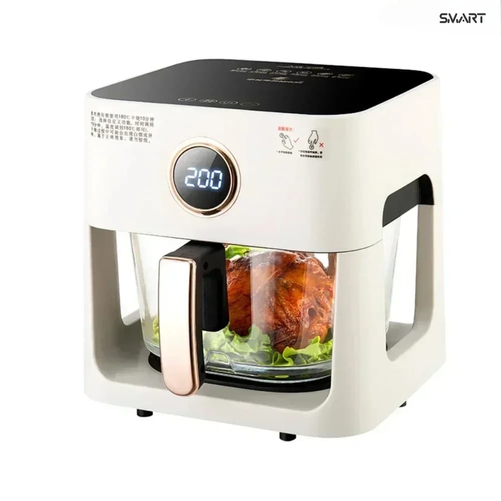 Visible Electric Air fryer - Home. Multifunctional. Intelligent. Potato chip machine. Automatic. air fryer oven