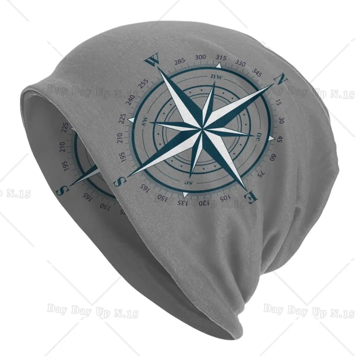 Bussola nautica Skullies berretti berretti per uomo donna Unisex moda inverno caldo cappello lavorato a maglia adulto ancora barca cappelli cofano
