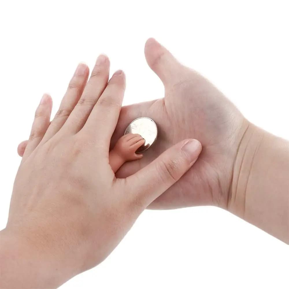 Nuovi trucchi magici La piccola mano Scherzo Scherzo Oggetti di scena magici Monete scompare Mago da prestazione ravvicinata
