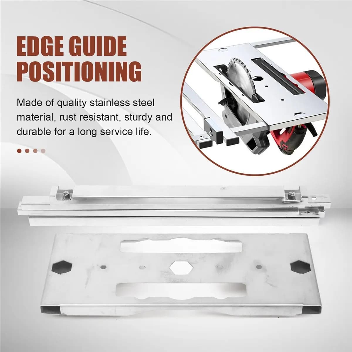 【STABLE QUALITY】Multifunctional Guide Positioning Cutting Wood Board Tool Electricity Circular Saw Trimmer Machine Woodworking