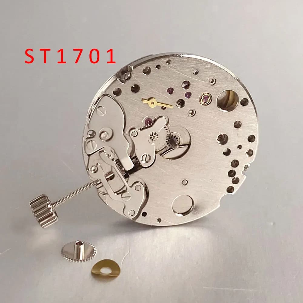 High Precision Automatic mechanical watch movement replacement ST1701 for new men's watch parts