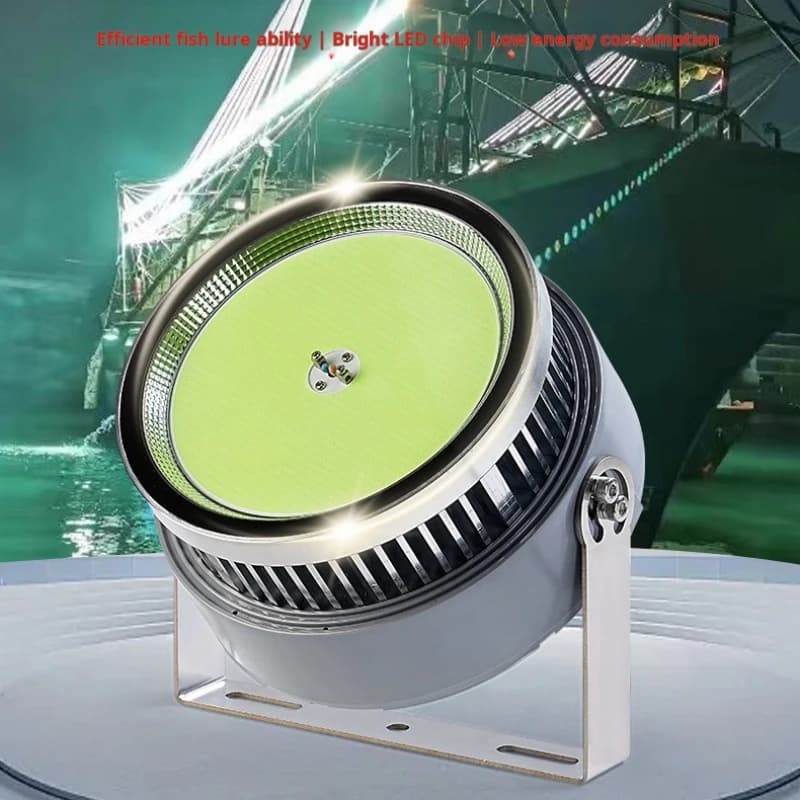 1000 Watt led fish light for outdoor fishing boat Waterproof 220v Blue light Sea fishing boat Light for squid fishing