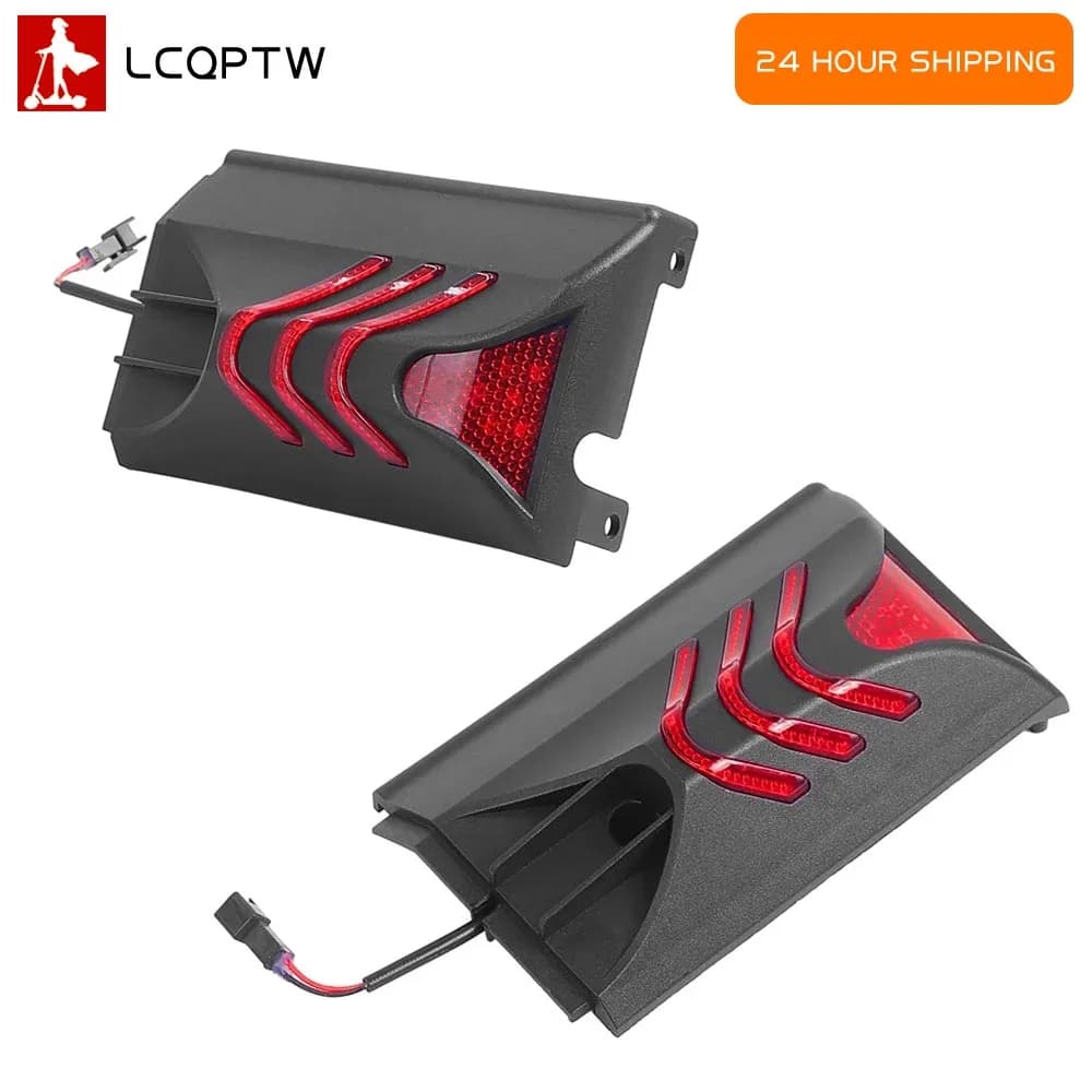 Luci di avvertimento per scooter elettrico Luce laterale posteriore per Kugoo Kukirin G3 Pro Pannello inferiore Sinistra Destra Luce laterale con parte di copertura